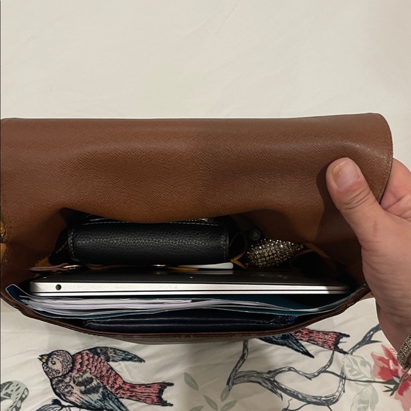 Louis Vuitton Dark Brown Monogram Messenger Bag - Picture 4 of 16